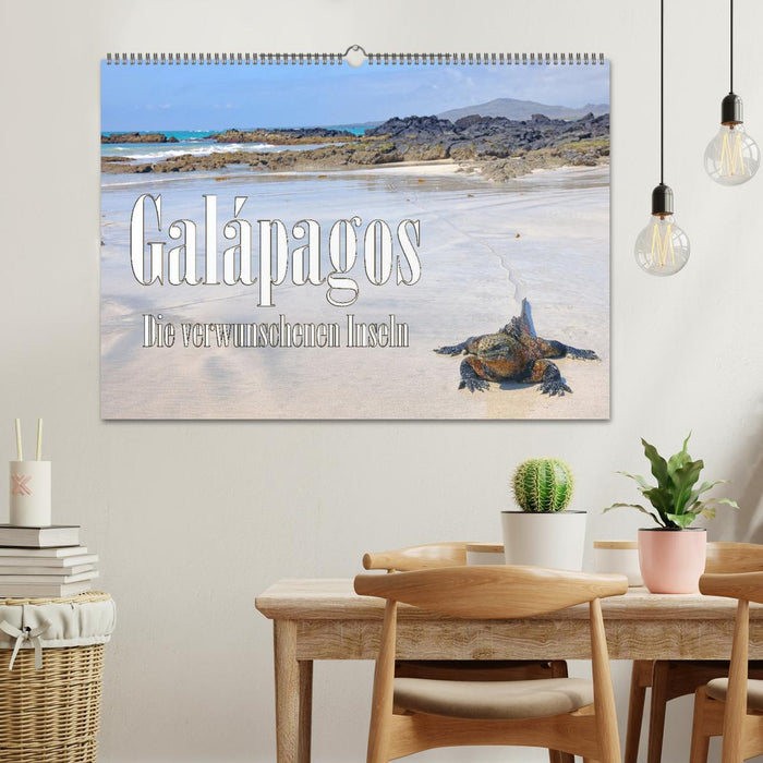 Galápagos - Die verwunschenen Inseln (CALVENDO Wandkalender 2025)