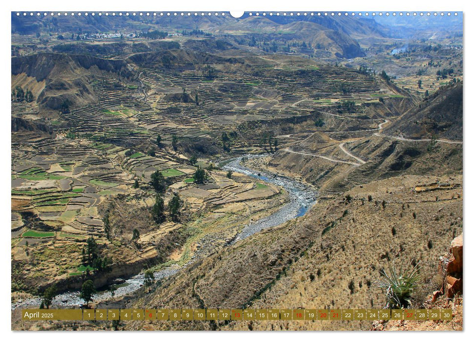 Peru entdecken (CALVENDO Premium Wandkalender 2025)