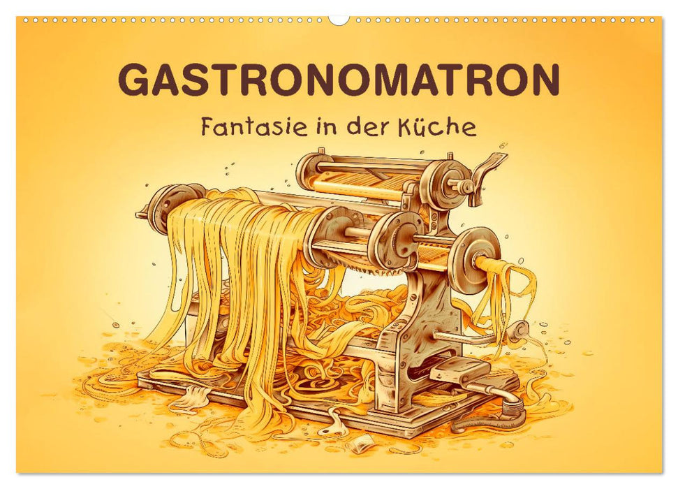 Gastronomatron - Fantasie in der Küche (CALVENDO Wandkalender 2025)