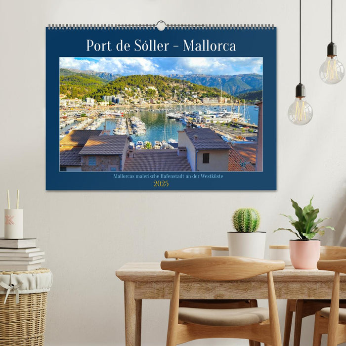 Port de Sóller - Mallorca (CALVENDO Wandkalender 2025)