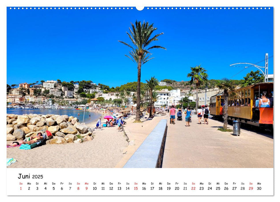 Port de Sóller - Mallorca (CALVENDO Wandkalender 2025)