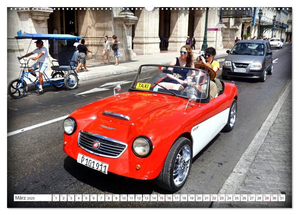 Best of Sports Cars - Legendäre britische und amerikanische Sportwagen (CALVENDO Wandkalender 2025)