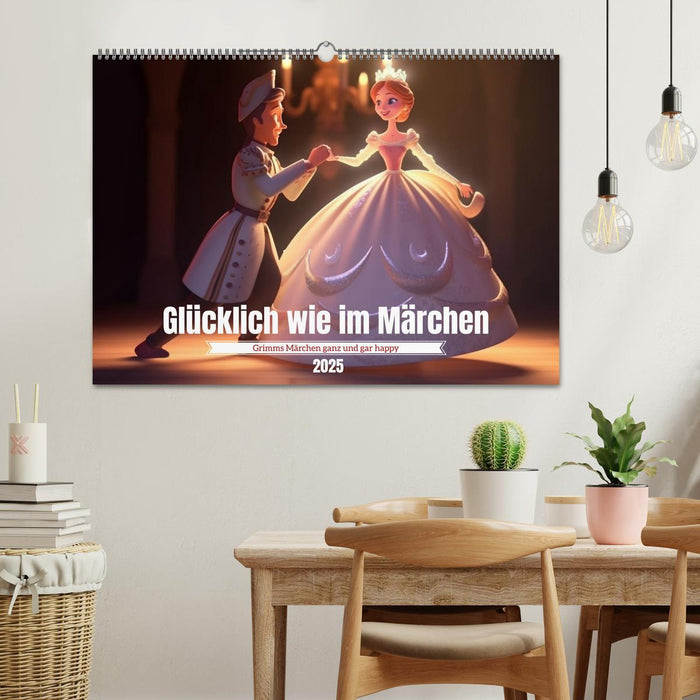 Glücklich wie im Märchen (CALVENDO Wandkalender 2025)