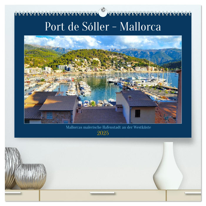 Port de Sóller - Mallorca (CALVENDO Premium Wandkalender 2025)