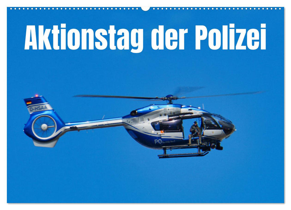 Aktionstag der Polizei (CALVENDO Wandkalender 2025)