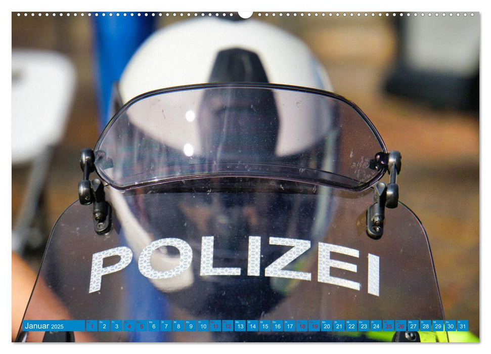 Aktionstag der Polizei (CALVENDO Wandkalender 2025)