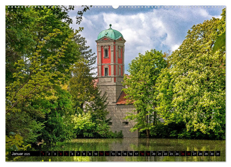 WasserStadt Augsburg (CALVENDO Wandkalender 2025)