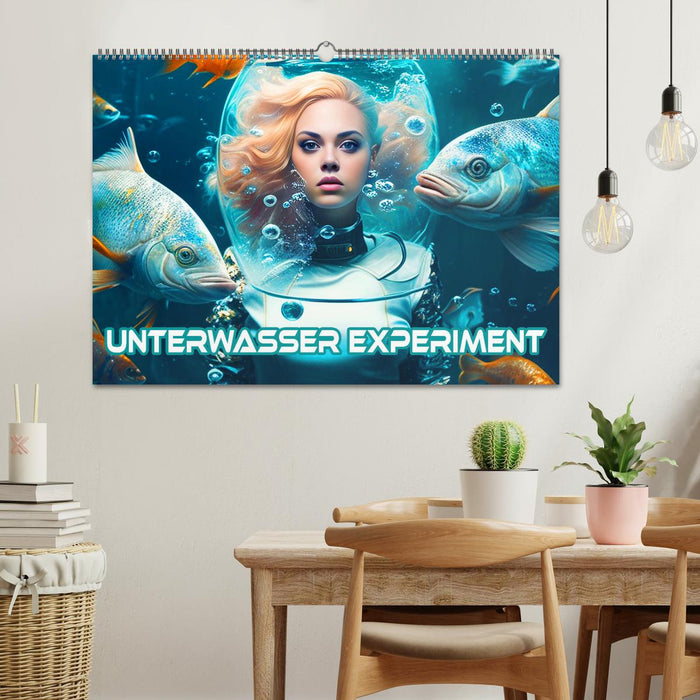 Unterwasser Experiment (CALVENDO Wandkalender 2025)