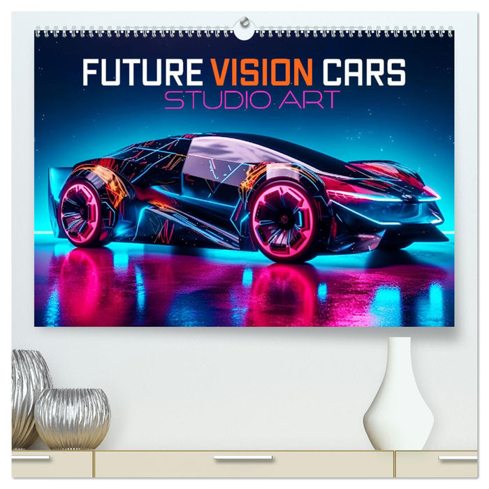 Future Vision Cars-Studio Art (CALVENDO Premium Wandkalender 2025)