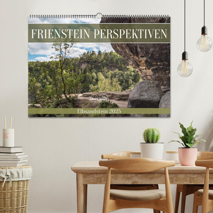 Frienstein Perspektiven - Elbsandstein (CALVENDO Wandkalender 2025)