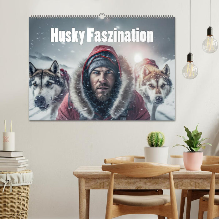 Husky Faszination (CALVENDO Wandkalender 2025)