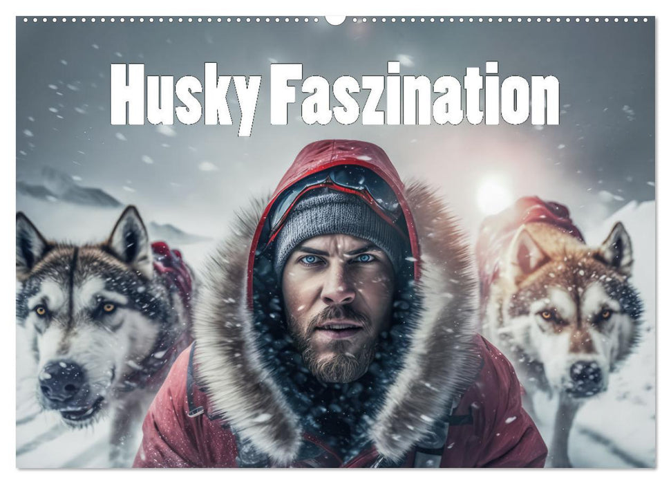 Husky Faszination (CALVENDO Wandkalender 2025)