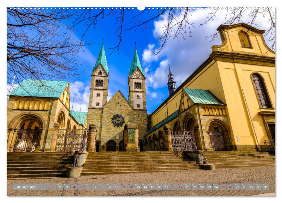 Ein Blick auf die Wallfahrtsstadt Werl (CALVENDO Premium Wandkalender 2025)