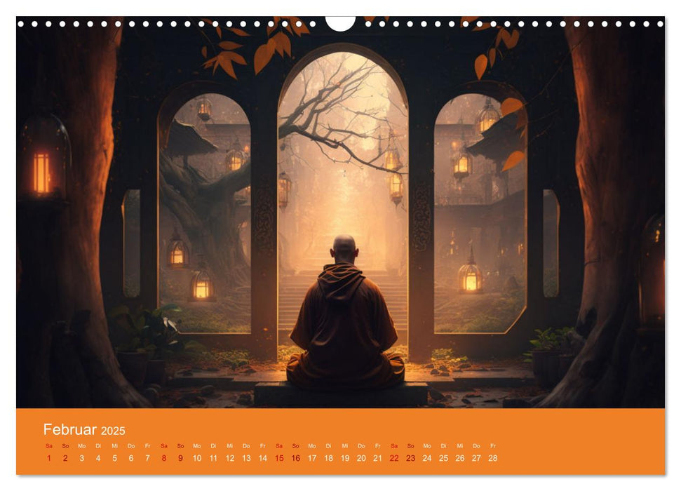 Legenden des Orients Märchenhafte Szenen aus China (CALVENDO Wandkalender 2025)