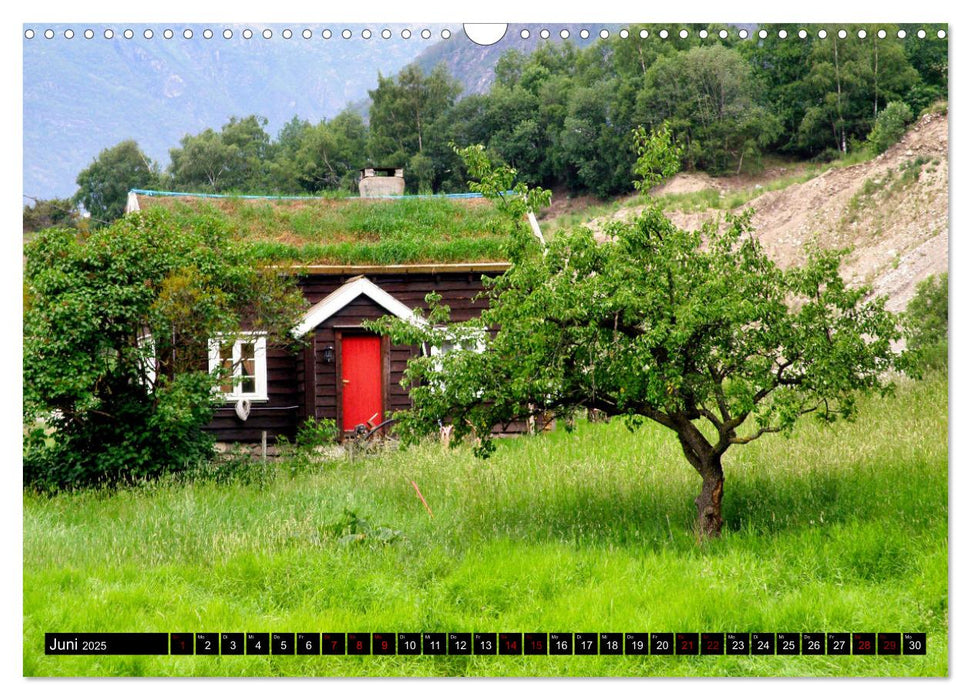 Norwegen Wanderbar (CALVENDO Wandkalender 2025)