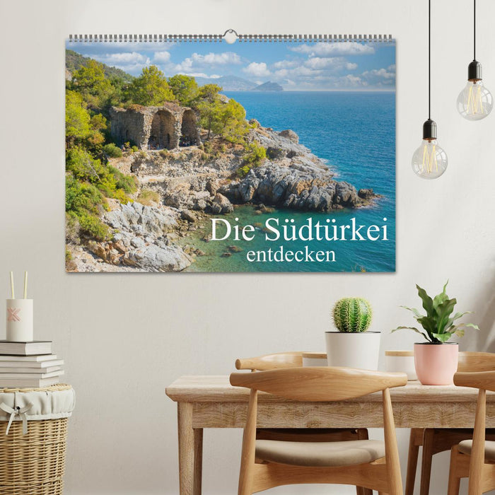 Die Südtürkei entdecken (CALVENDO Wandkalender 2025)