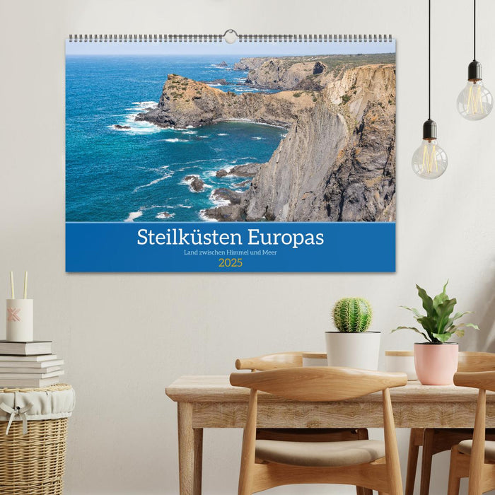 Steilküsten Europas (CALVENDO Wandkalender 2025)