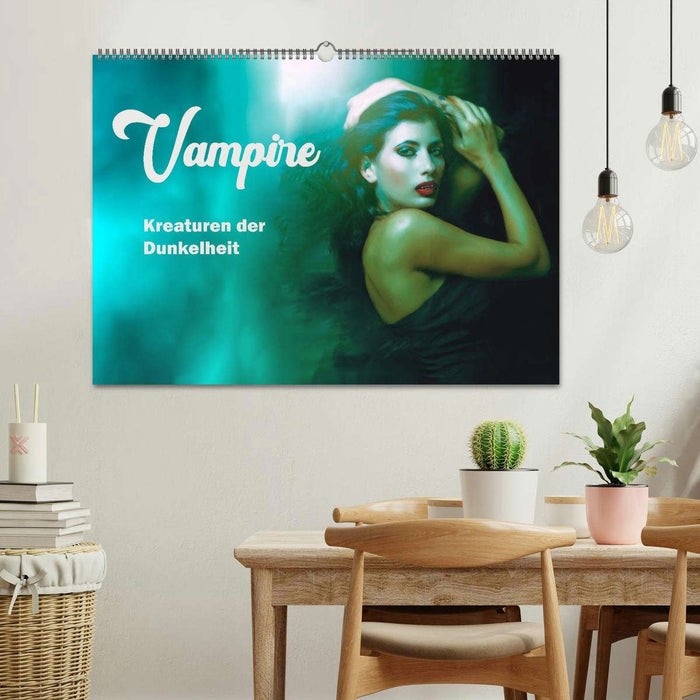 Vampire Kreaturen der Dunkelheit (CALVENDO Wandkalender 2025)