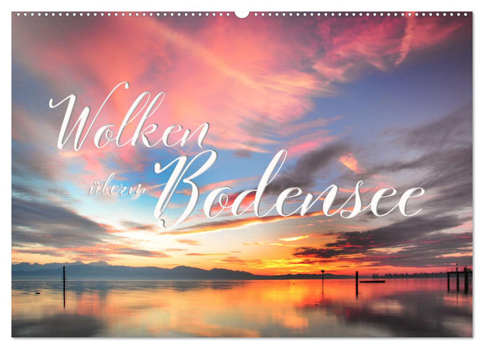 Wolken überm Bodensee (CALVENDO Wandkalender 2025)