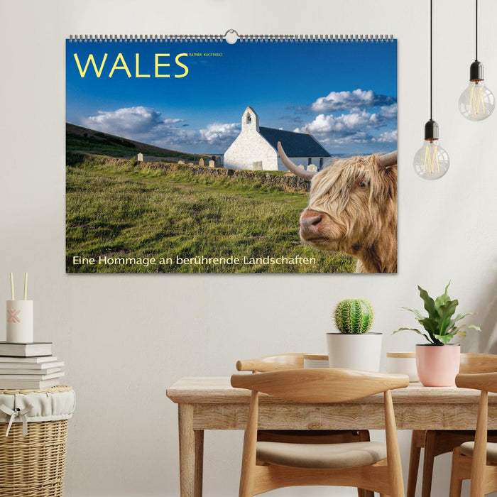 Wales - Eine Hommage an berührende Landschaften (CALVENDO Wandkalender 2025)