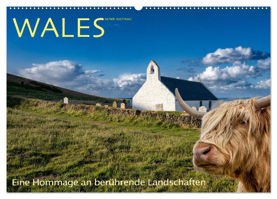 Wales - Eine Hommage an berührende Landschaften (CALVENDO Wandkalender 2025)