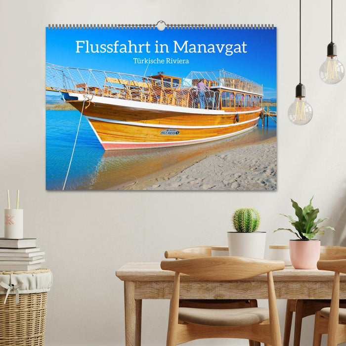 Flussfahrt in Manavgat (CALVENDO Wandkalender 2025)