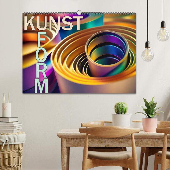 Kunst Form (CALVENDO Wandkalender 2025)