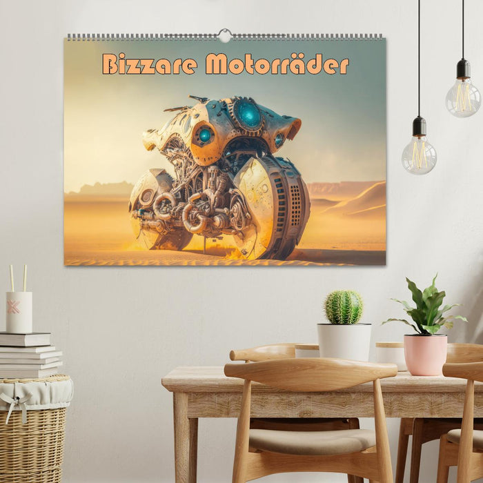 Bizzare Motorräder (CALVENDO Wandkalender 2025)