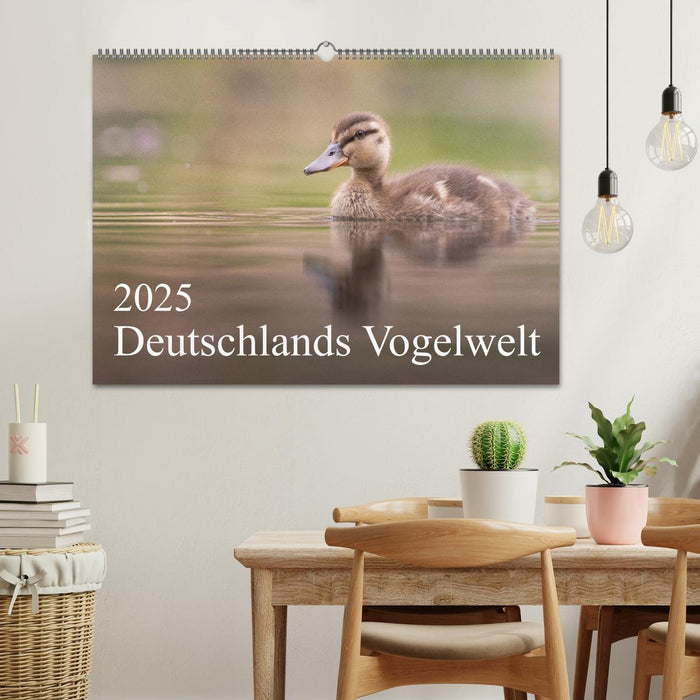 Deutschlands Vogelwelt (CALVENDO Wandkalender 2025)