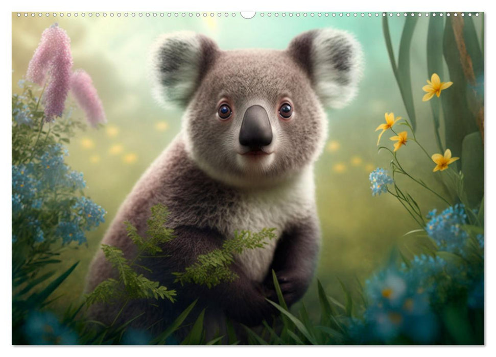 Die Koalas sind los! Ein Jahr voller Bärenspaß (CALVENDO Wandkalender 2025)