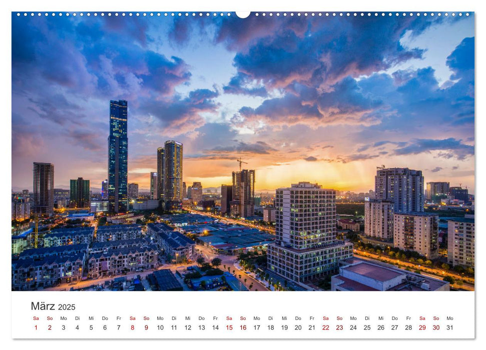 Faszination Vietnam (CALVENDO Premium Wandkalender 2025)