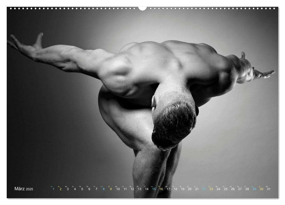 Männer... backview (CALVENDO Premium Wandkalender 2025)