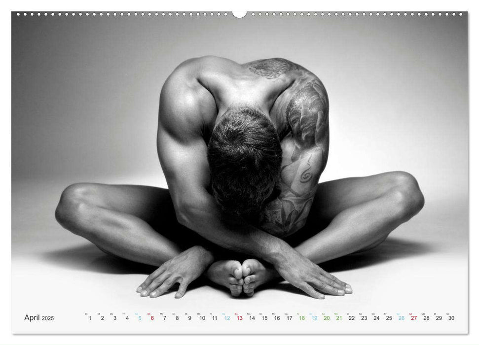 Männer... backview (CALVENDO Premium Wandkalender 2025)