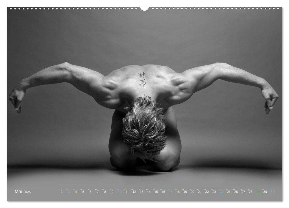 Männer... backview (CALVENDO Premium Wandkalender 2025)