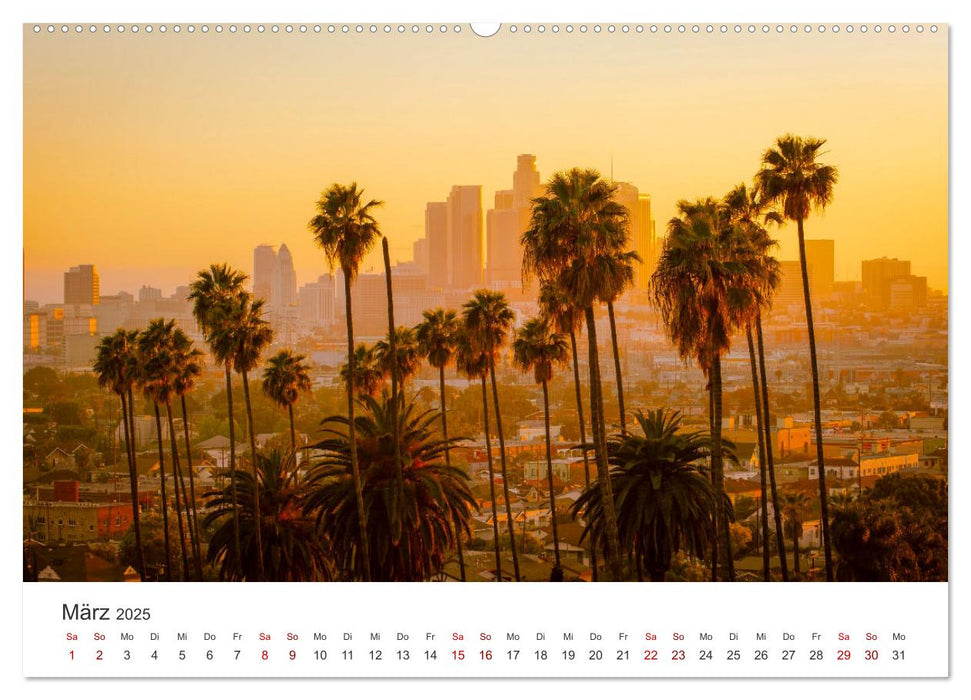 Los Angeles – Kalifornien (CALVENDO Premium Wandkalender 2025)