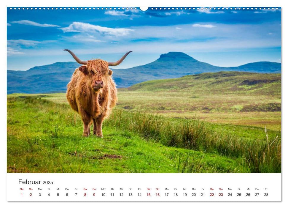 Isle of Skye - Die atemberaubende Insel Schottlands. (CALVENDO Premium Wandkalender 2025)