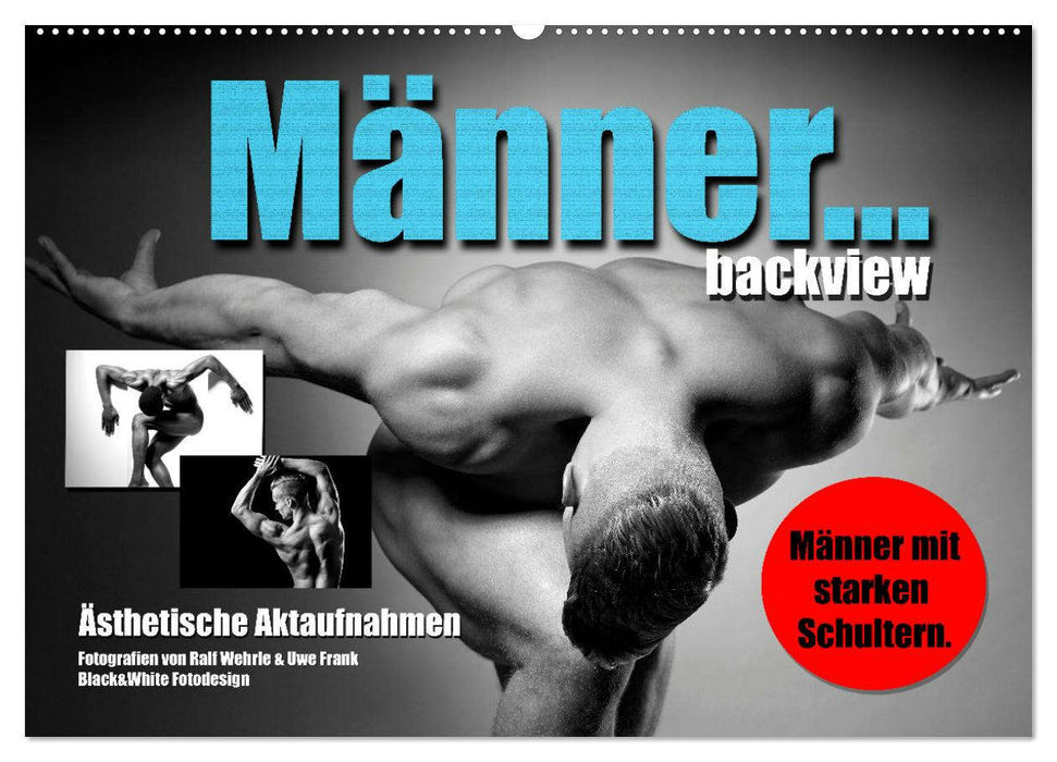 Männer... backview (CALVENDO Wandkalender 2025)