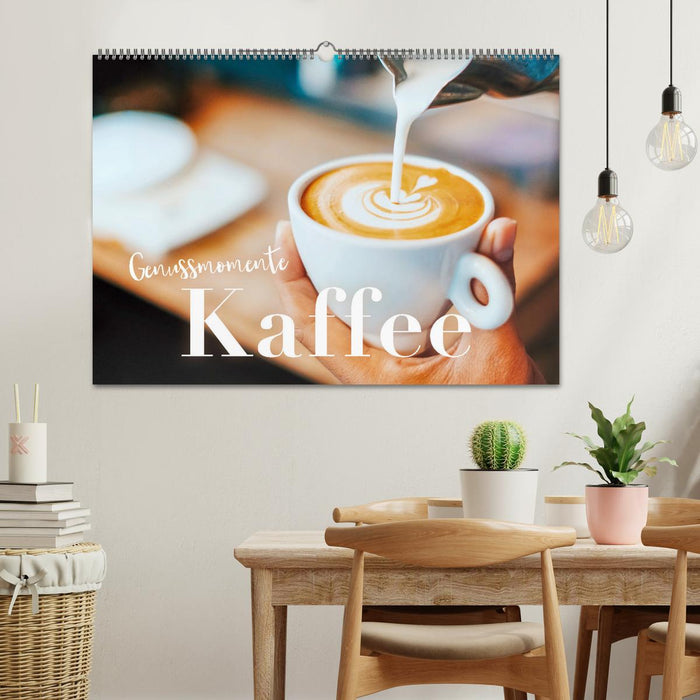 Genussmomente Kaffee (CALVENDO Wandkalender 2025)