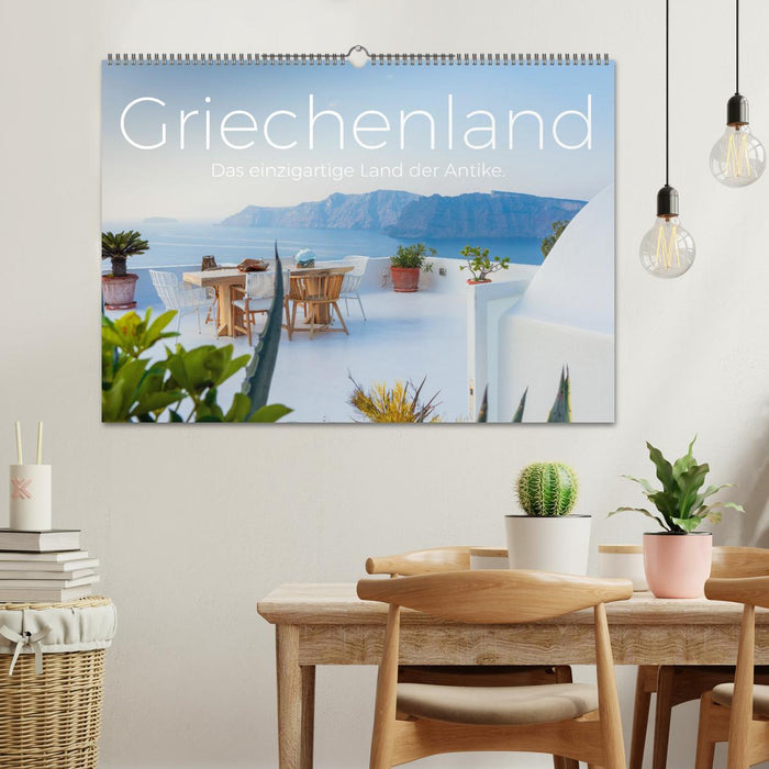 Griechenland - Das einzigartige Land der Antike. (CALVENDO Wandkalender 2025)