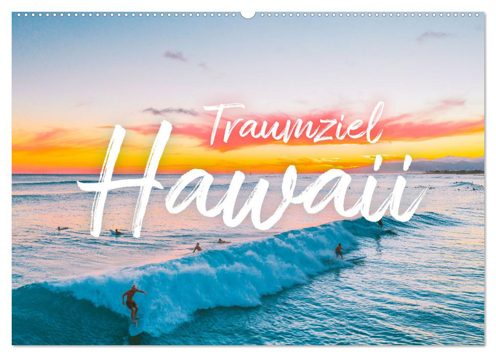 Hawaii Traumziel (CALVENDO Wandkalender 2025)