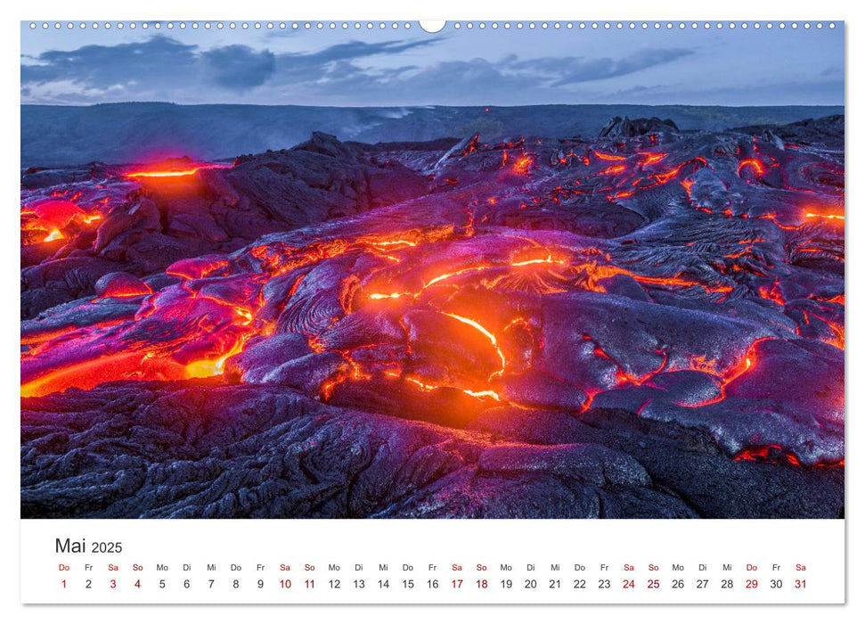 Hawaii Traumziel (CALVENDO Wandkalender 2025)