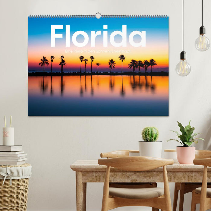 Florida - Eine Reise in den Sonnenscheinstaat. (CALVENDO Wandkalender 2025)