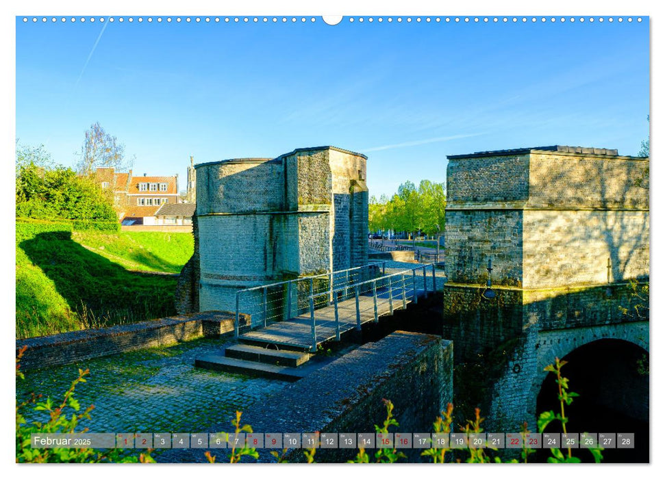 Ein Blick auf Hulst in Zeeland (CALVENDO Wandkalender 2025)