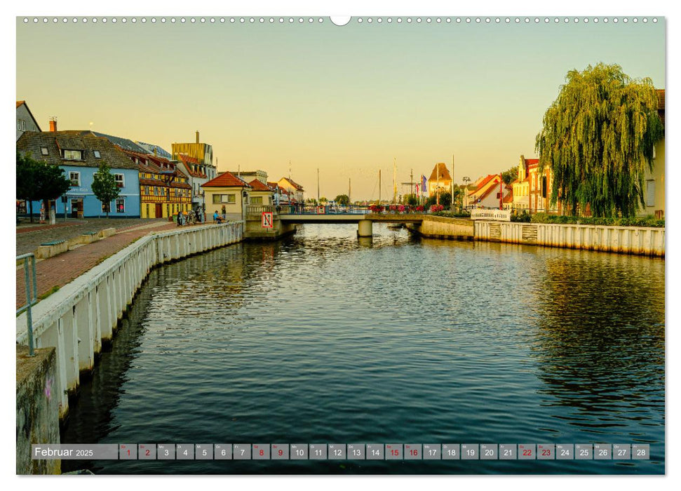 Ein Blick auf Ueckermünde (CALVENDO Wandkalender 2025)