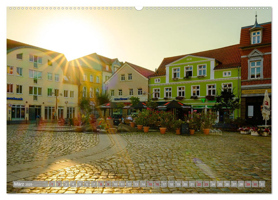 Ein Blick auf Ueckermünde (CALVENDO Wandkalender 2025)