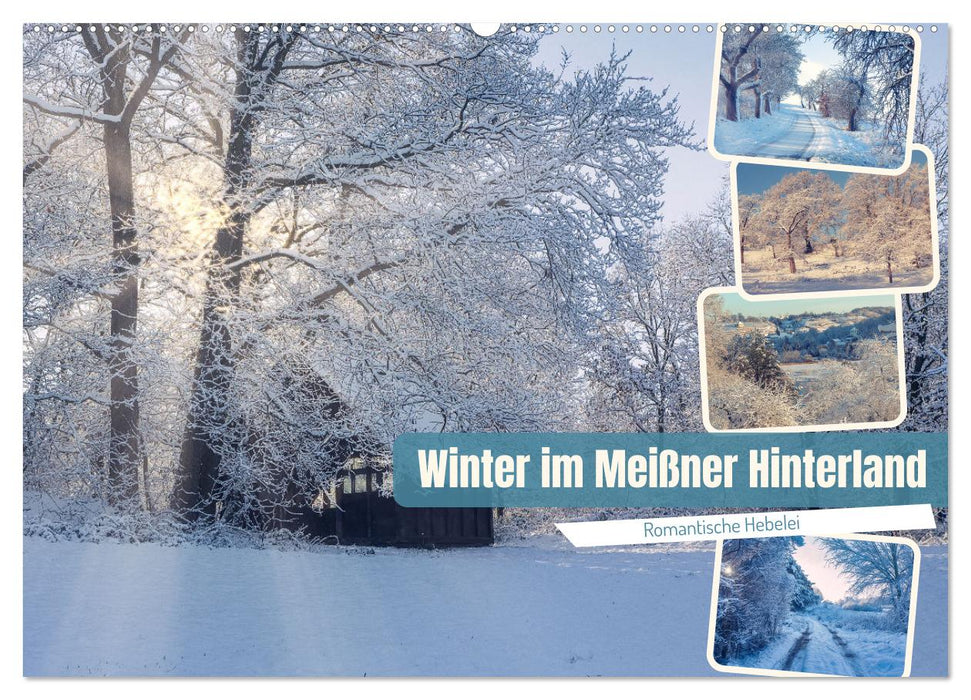 Winter im Meißner Hinterland (CALVENDO Wandkalender 2025)