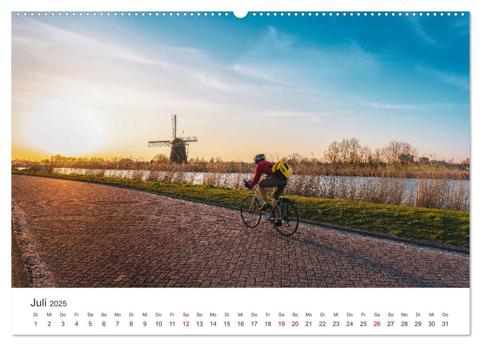 Radtouren - Weil Fahrrad fahren das schönste ist. (CALVENDO Premium Wandkalender 2025)