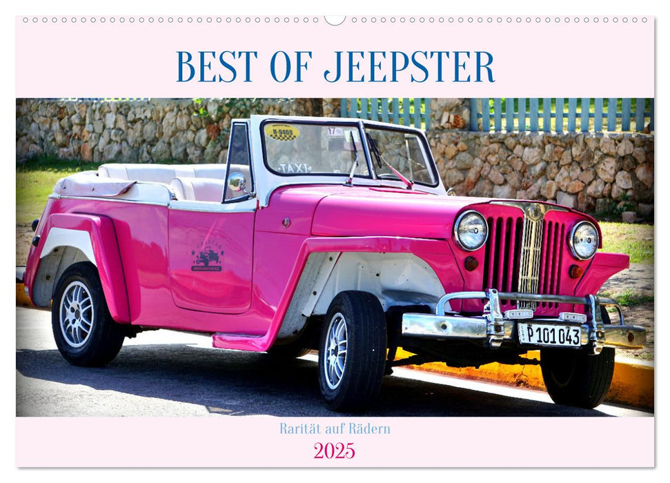 BEST OF JEEPSTER - Rarität auf Rädern (CALVENDO Wandkalender 2025)