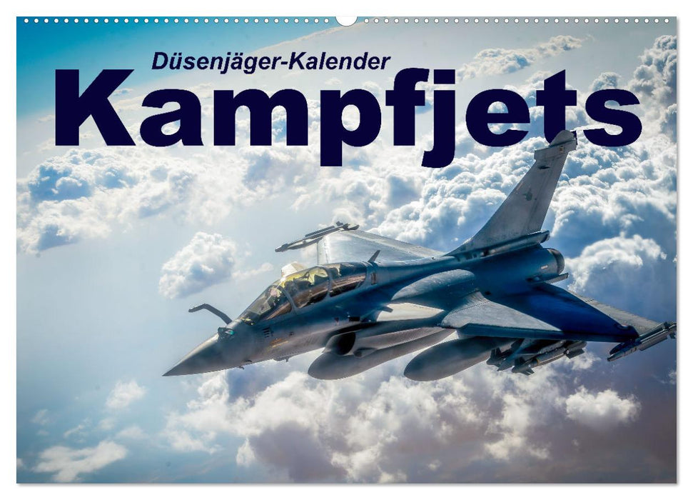 Kampfjets - Düsenjäger-Kalender (CALVENDO Wandkalender 2025)