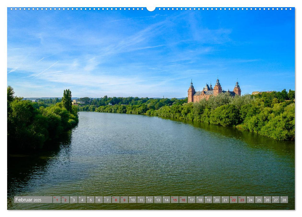 Ein Blick auf Aschaffenburg (CALVENDO Premium Wandkalender 2025)